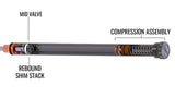 MRP Lift V2 Damper Upgrade Kit - Fox 38
